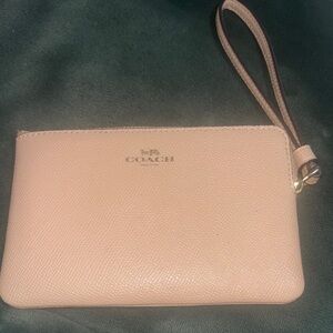 Coach Tan Wristlet